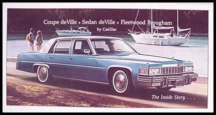 1977 Cadillac брошюра Fleetwood Brougham купе de Ville Xlnt - Изображение 1 из 1