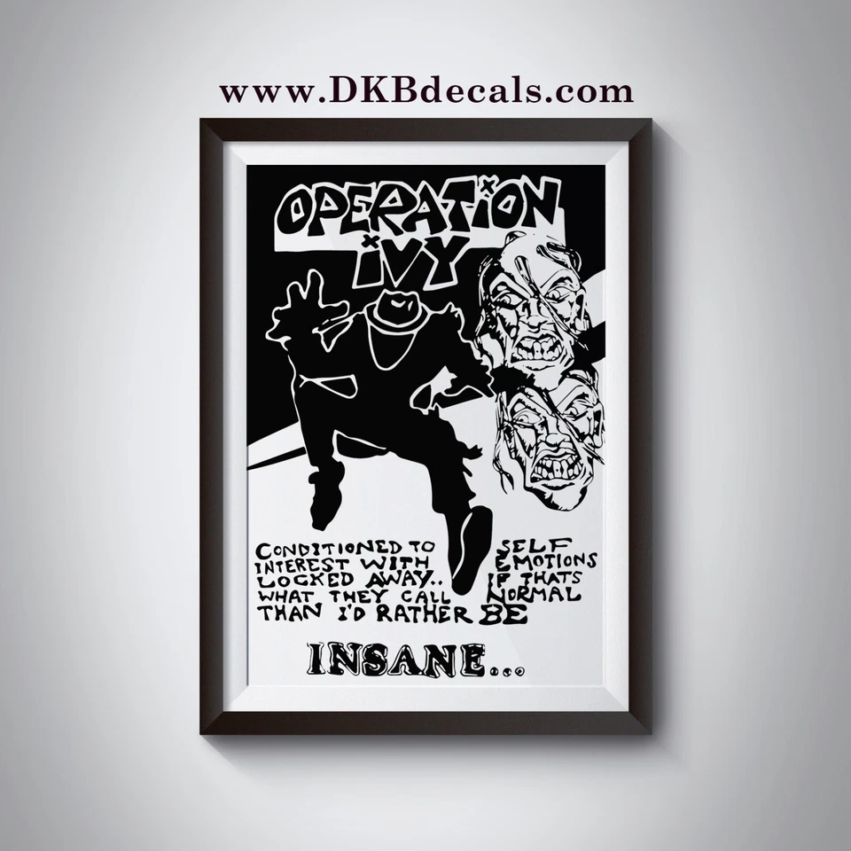 Póster Operation Ivy "Heretic" - Varios tamaños disponibles Foto 1 de 1