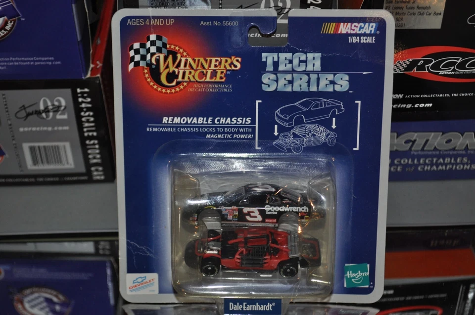 1998 NASCAR Winner's Circle Dale Earnhardt #3 1 64 Tech Series Goodwrench Car