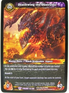 World of Warcraft TCG - Twilight of the Dragons raro + scegli mappa epica - WoW - Foto 1 di 66