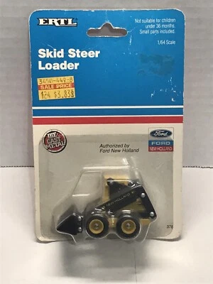 ERTL FORD NEW HOLLAND SKID STEER LOADER 1:64 scale diecast metal NIB 1991 - Image 1 of 4