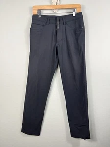 Lululemon Men's ABC Classic Fit 5 Pocket Pant Size 28x29 in Obsidian Tech Travel - Picture 1 of 9