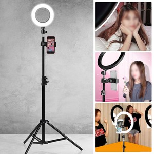 6" LED Studio Ring Light Photo Video Dimmable Lamp Light Tripod Selfie Camera