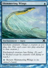 4x Shimmering Wings MTG 10th Edition NM Magic Regular