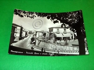 Cartolina Montefiascone - Piazzale Roma e strada Cassia 1970. - Bild 1 von 1