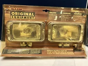 VINTAGE CAR FOG LIGHTS BRAND BLAZER, UNIVERSAL FOR RETRO & CLASSIC CARS, NEW - Picture 1 of 6