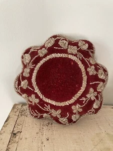 Antq Circa 1910 Iroquois Native American Indian Beaded Whimsey Pin Cushion Souve - Picture 1 of 7