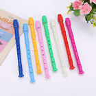 8 Holes Plastic Recorder Long Flute Woodwind Instrument Colorful Kids Gift Flute