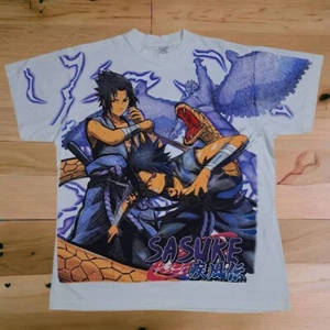 Sasuke t shirt vintage style Cartoon Anime Japan Over print size: XL Reprint - Picture 1 of 12