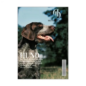 Deutsch Drahthaar Schild Dog Hund Magazin Spruch Türschild Hundeschild Wall Art - Bild 1 von 4