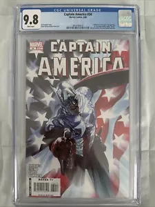 Captain America 34 CGC 9.8 Alex Ross Cover 1st Bucky Barnes as Capt America 2008 - Picture 1 of 2