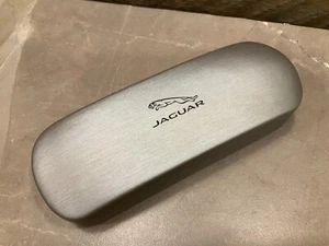 JAGUAR Hard Clamshell Case For Eyeglasses Silver with Gray Lining.. - Picture 1 of 7