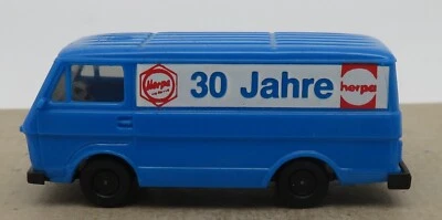 Micro Herpa Ho 1/87 Volkswagen Giardinetta Lt 28 30 Jahre Blu No. Box - Immagine 1 di 4