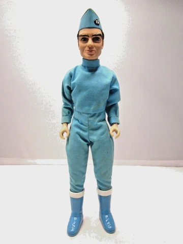 Vintage Thunderbirds 90s Talking Virgil action figure In Preowned Condition Used Cover
