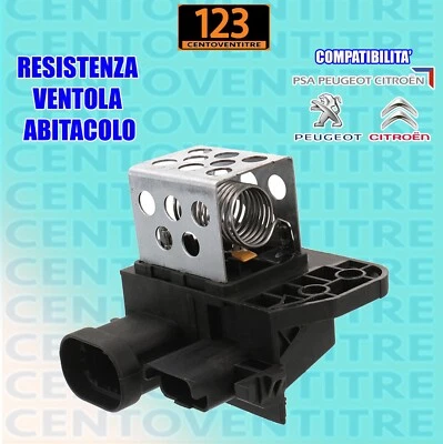 RESISTENZA VENTOLA ABITACOLO CITROEN PEUGEOT - Immagine 1 di 4