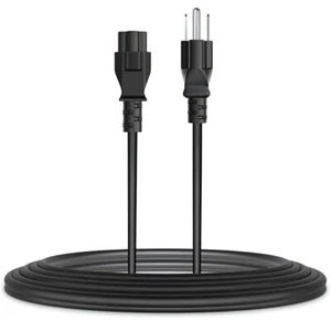 3 Prong Replacement AC Power Cord Cable US Plug for PC Desktop Dell XBox Cisco - Picture 1 of 1