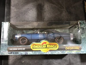 ERTL AMERICAN MUSCLE 1/18 SCALE 1969 DODGE SUPER BEE DIE CAST *NEW IN BOX* - Picture 1 of 2