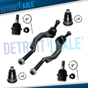 Front Lower Control Arm Ball Joint Tie Rod End Suspension For 2005-07 Saab 9-7x