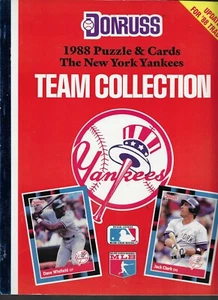 DONRUSS TEAM COLLECTION 1988 YANKEES TEAM COLLECTION AND STAN MUSICAL PUZZLE - Picture 1 of 3