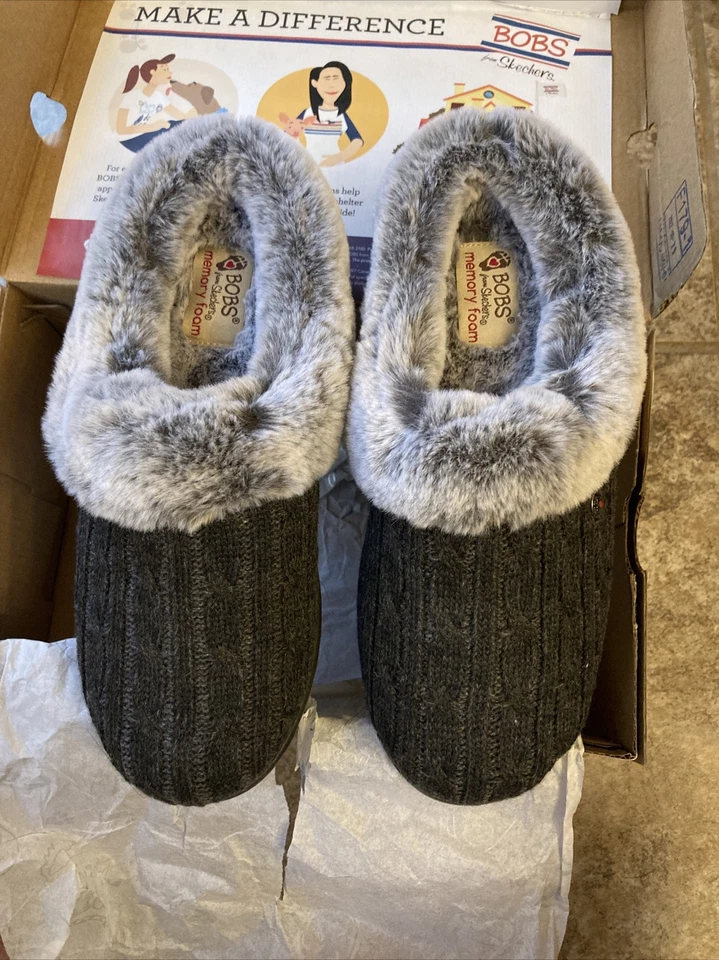 BOBS from Skechers Women's Keepsakes Ice Angel Slipper 6 B(M) US - 31204 CCL