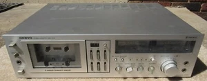 Onkyo TA-2060 Vintage Stéréo Cassette Tape Deck 3 Têtes Direct Drive Pièces Réparation - Photo 1/18