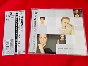 BOYZONE NO MATTER WHAT / 1998 Japanese Single CD JAPAN / UK DESPATCH 🚚 - Picture 1 of 6