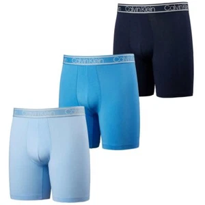 Calvin Klein Men`s Microfiber Boxer Briefs Pack of 3 (US, Alpha, X-Large, - Picture 1 of 4