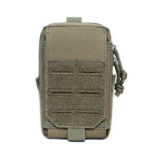Tactical Molle Pouch EDC Utility Pouch Small Belt Waist Pack Nylon Phone Holster