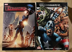 THE ULTIMATES VOL 1 & 2 Millar Hitch OVERSIZED HARDCOVER HC BRAND NEW & SEALED! - Picture 1 of 6