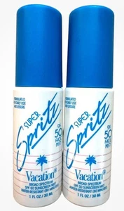 Lot of 2 Vacation Super Spritz SPF 50 Face Mist 1oz Travel Size Each Exp: 8/26 - Picture 1 of 1