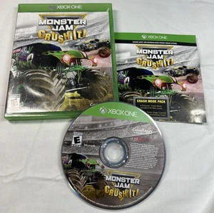 Monster Jam Crush It (Microsoft Xbox One, 2016) Monster Truck Racing Game - Picture 1 of 1