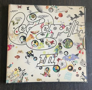 1970 Led Zeppelin III 3 Atlantic Stereo SD 7201 With Insert - Picture 1 of 7