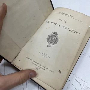 ORIGINAL RETRO Hardcover Book Royal Reader No.VI 1884 - Bild 1 von 13