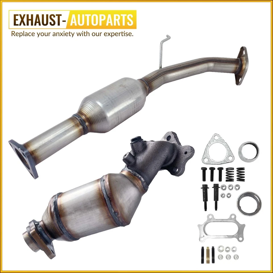 Front Rear 2006-2011 For Honda Civic 1.3L Catalytic Converters l4 Hybrid Foto 1 de 4