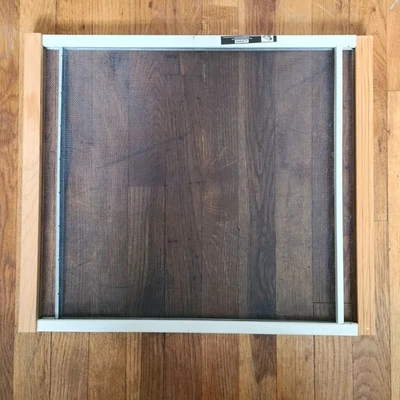 W B Marvin 21 - 37 in. W x 18 in. H Clear Adjustable Wood Frame Window Screen - Image 1 of 4