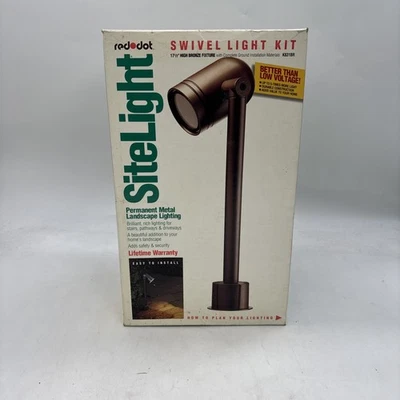 Red Dot SiteLight Swivel Light Kit K821BR Metal Landscape 17.5 In Bronze NEW - Image 1 of 4