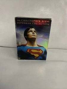The Christopher Reeve Superman Collection DVD Disc Set Of 8 - Picture 1 of 14