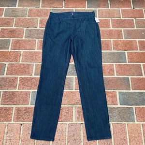 NYDJ Jeans Womens 10 Blue Straight Leg Lift Tuck Technology Stretch Denim 32x32 - Picture 1 of 9