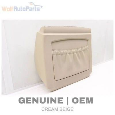 2004-2007 BMW 530I - Front SEAT BACK Panel W/ Pocket 7015269 - Image 1 of 4