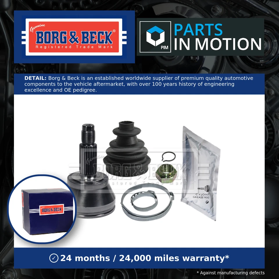 Junta CV compatible con transmisión manual C.V. delantera exterior 91 a 94 Ford Courier 1.8D Foto 1 de 4