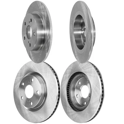 Front and Rear Disc Brake Rotors For 2011-2016 Scion tC - Image 1 of 4