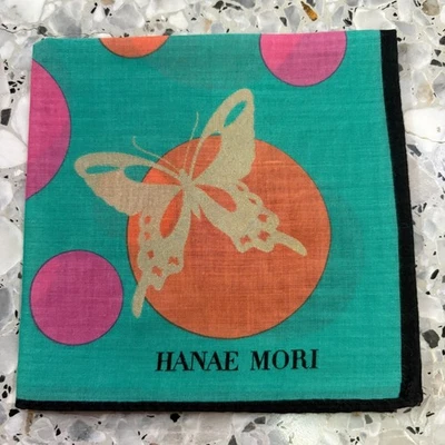 ХУДОЖЕСТВЕННЫЙ ВИНТАЖНЫЙ ЯПОНСКИЙ ЗЕЛЕНЫЙ ГОРОШЕК НОСОВОЙ ПЛАТОК ЖЕНЩИНА КАРМАН КВАДРАТНЫЙ ХЛОПОК 18» W187 - Изображение 1 из 3