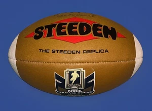 The Steeden Replica. Rugby Ball NRL Heritage Round 2012  Telstra Coca-Cola VGC - Picture 1 of 9