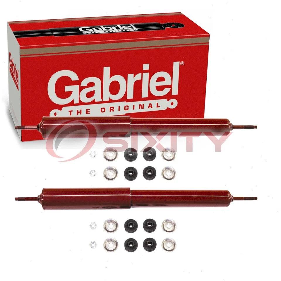2 pc Gabriel Rear Shock Absorbers for 1962-1963 Mercury Meteor Spring Strut hu - Image 1 of 4