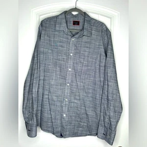 UNTICKIT BUTTON UP LONG SLEEVE SHIRT XXLARGE BLACK AND WHITE - Picture 1 of 3