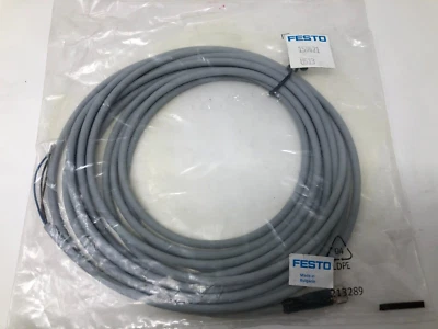 NEW Festo 159421 SIM-M8-3GD-5-PU Socket Connector Cable Assembly - Image 1 of 3