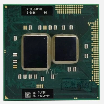 Intel Core i5-580M 2.66 GHz SLC28 Dual-Core Socket PGA 988 Laptop CPU Procossor - Image 1 of 4