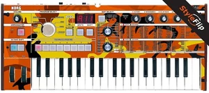 Korg microKorg | Arancione Mimetico | Decalcomania Protettiva | Pelli StyleFlip - Foto 1 di 1