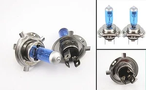Xenon HID Hyper Headlight Lights H4 Bulbs for Kawasaki Vulcan 900 2006-2017 Bulb - Picture 1 of 3
