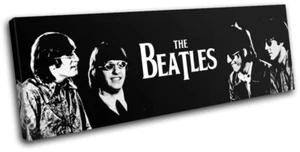 The Beatles Rock Pop Astract Musical TELA SINGOLA PARETE ARTE Stampa Immagine - Foto 1 di 1